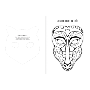 MÁSCARAS PINTA Y RECORTA