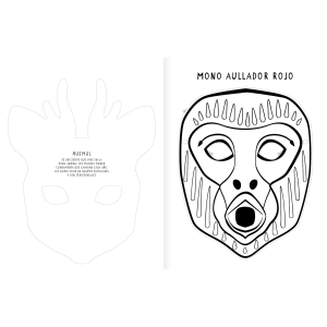 MÁSCARAS PINTA Y RECORTA