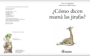 ¿CÓMO DICEN MAMÁ LAS JIRAFAS?