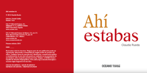 AHÍ ESTABAS