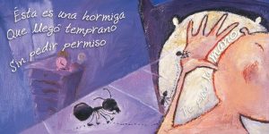 ¿QUÉ TE PICO LA HORMIGA DE LOS PIES A LA BARRIGA?