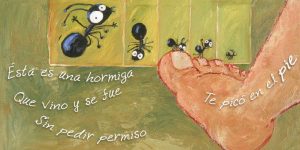 ¿QUÉ TE PICO LA HORMIGA DE LOS PIES A LA BARRIGA?